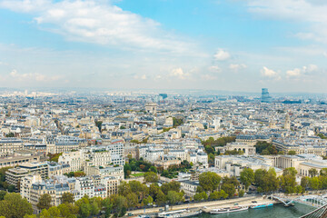 Paris, France - Aerial photography of the city scenery of Paris
