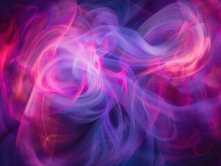 Obraz premium abstract light painting with swirling ethereal colors creating a dreamy otherworldly atmosphere