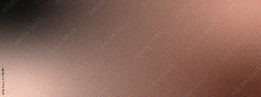 Poster premium textured gradient with pastel nude background. grainy texture and a gradient from brown to g