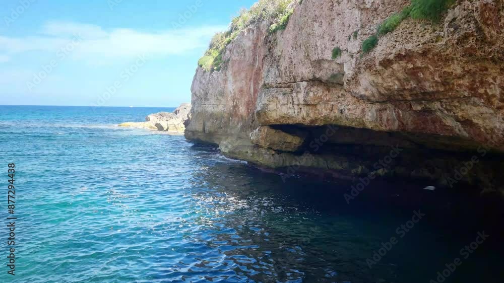 Wall mural landscape in beach in mallorca, spain