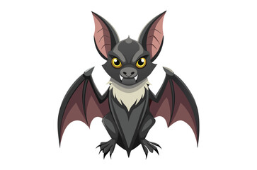 halloween bat with a bat , bat vector,  icon vector illustration,  bat silhouette of a  bat  isolated on a white background,  eps,  png,  svg,  vector 