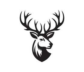 Fototapeta premium deer vector design,awesome deer svg,high resolution printable deer artwork