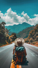 World Tourism Day. people travel. on vacation. travel around the world