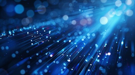 Obraz premium Data flow. Global connection concept. Technology futuristic background. Visualization of big data.