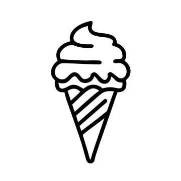 recommend clip art: Ice cream illustration silhouette vector