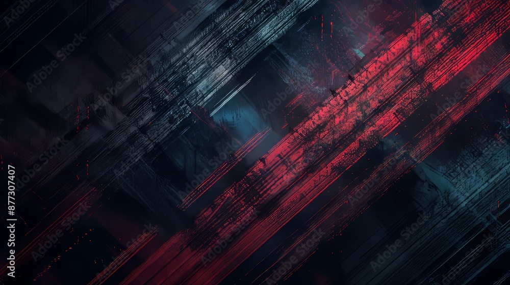 Poster television static vfx glitch noise effect, clips with stripes in the background and a crt screen wit