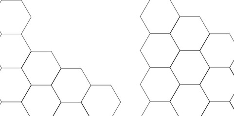 Abstract hexagon white background with shadow .white background Futuristic blue neon honeycombs. Modern technology design. Vector illustration.