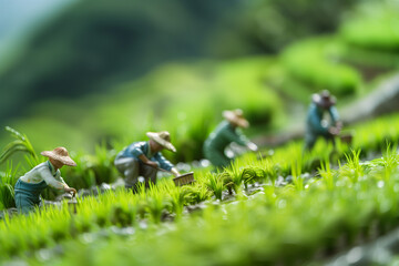 People who work in the fields