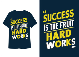 success t shirt design,bold typography graces this shirt, blending modernity and elegance. Monochromatic and meticulously spaced,