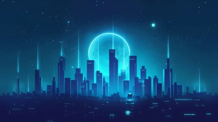 Fototapeta premium A bar graph and a line graph animating business growth.