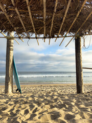beach at sunset , Trestles , California