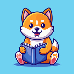 Dog vector illustration, animal isolated on white, dog silhouette, dog vector art