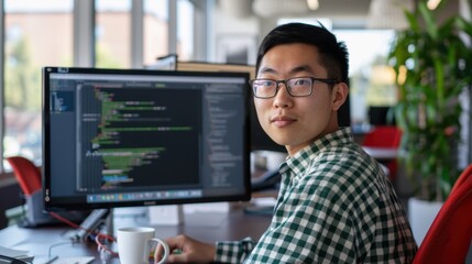 The Developer at Workspace.