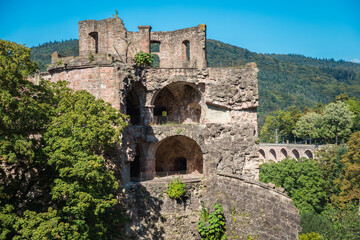 Fototapeta premium Heidelberg, Germany - Cityscape and city skyline