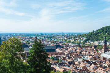 Heidelberg, Germany - Cityscape and city skyline