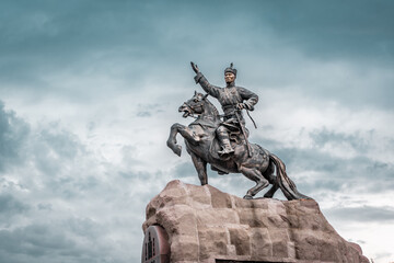 Monument Sukhbaatar Ulaan Baatar