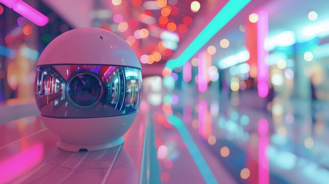 The Futuristic Surveillance Camera.