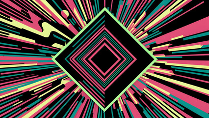 Geometric Depths Captivate A Neo Brutal World