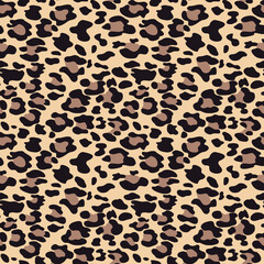 
animal leopard seamless pattern, vector print, fashion design