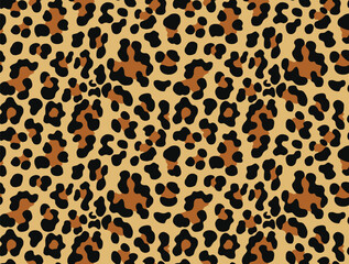 
leopard pattern seamless animal texture, fashionable print for textiles