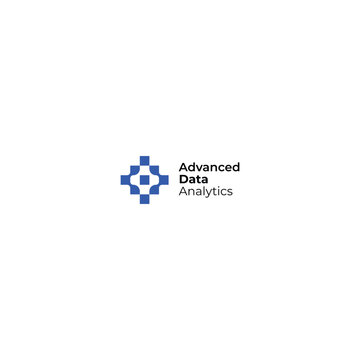 advanced data analytics logo design