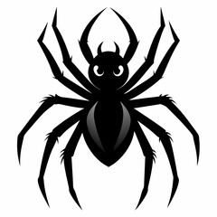 Obraz premium spider isolated on white background