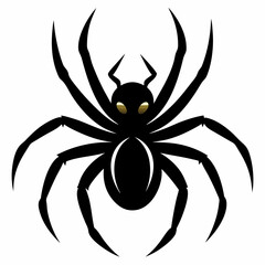 Halloween spider vector,spider isolated on white background