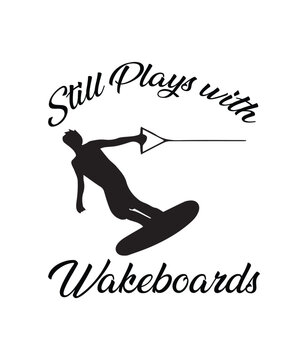 Wakeboard Lover: Still Plays With Typography Design