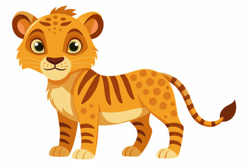 Safari Animal Vector Clipart illustration