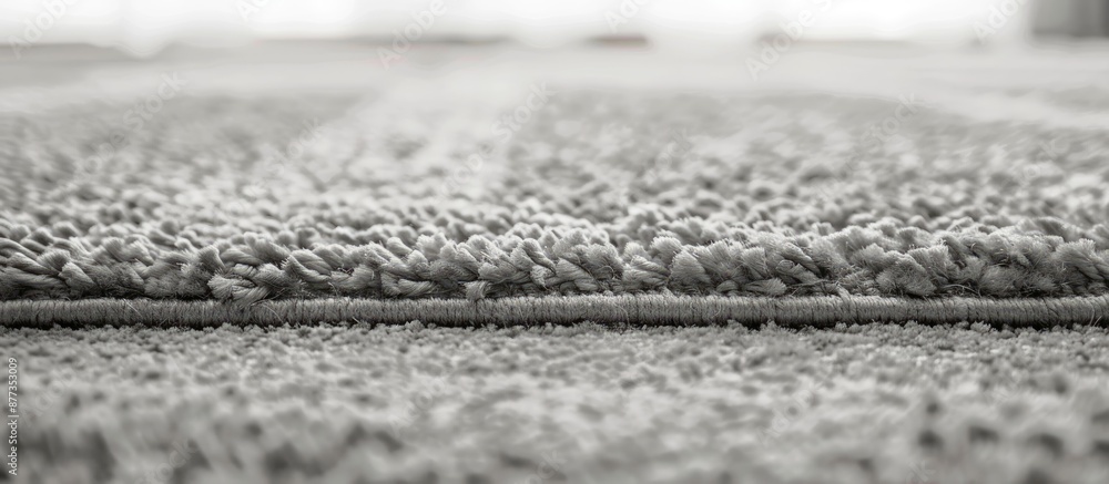 Poster textured design on a smooth gray rug perfect for a copy space image