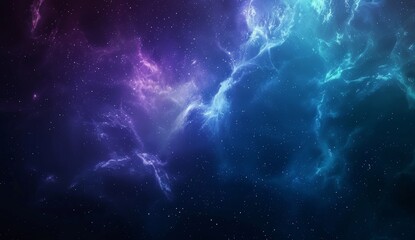 The beauty of deep space is captured in this space-themed wallpaper. The background features water waves, clouds, night skies, stars, planets, and the beginning of the universe.