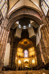 Naklejka premium Notre Dame Cathedral, Strasbourg, France