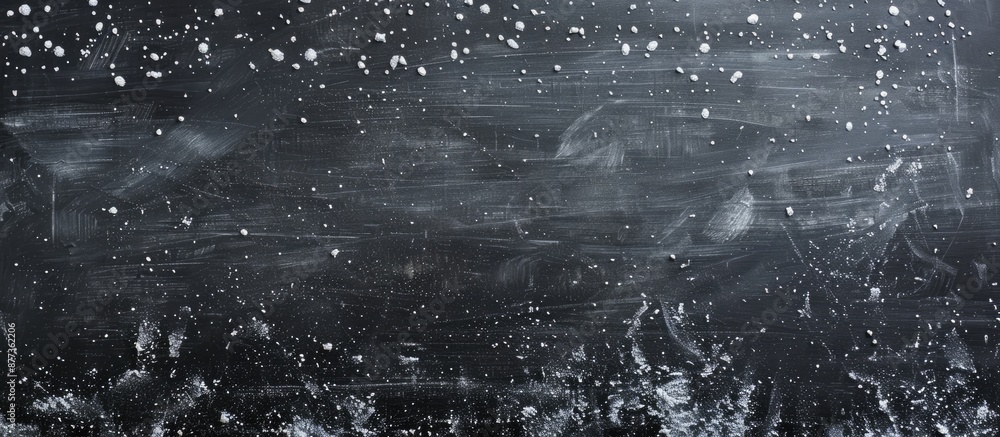 Aufkleber a profound image on a black chalkboard symbolizes the essence of patience as a formidable source of 
