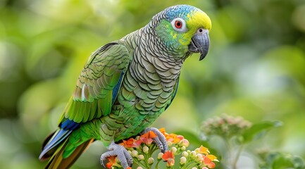 Obraz premium blue and yellow macaw