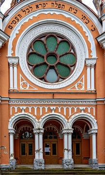 portal of the orthodox cathedral "The Holy Trinity" at Sibiu (Hermannstadt), Romania