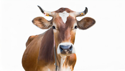 Naklejka premium cow isolated