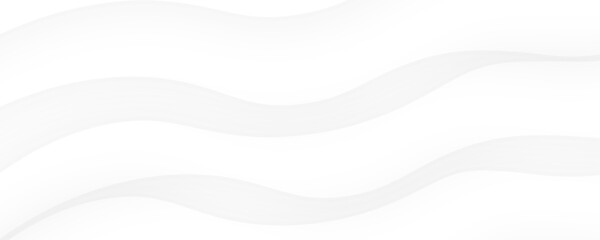 Abstract white wavy lines creating a smooth, flowing pattern perfect for minimalist designs and modern backgrounds
