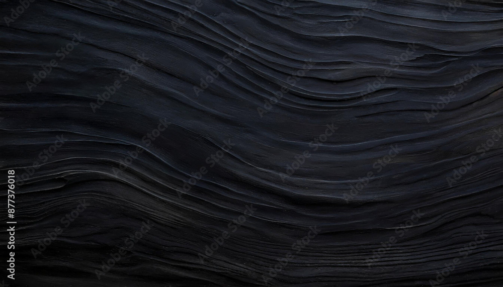 Poster black marble with white divorces and wavy pattern. abstract background with thin infinite lines.