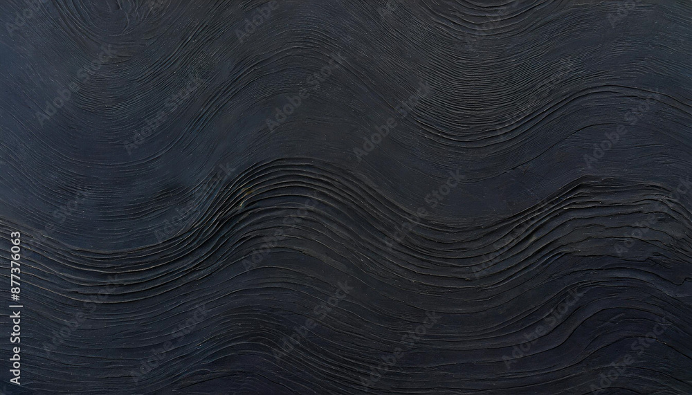 Poster black marble with white divorces and wavy pattern. abstract background with thin infinite lines.