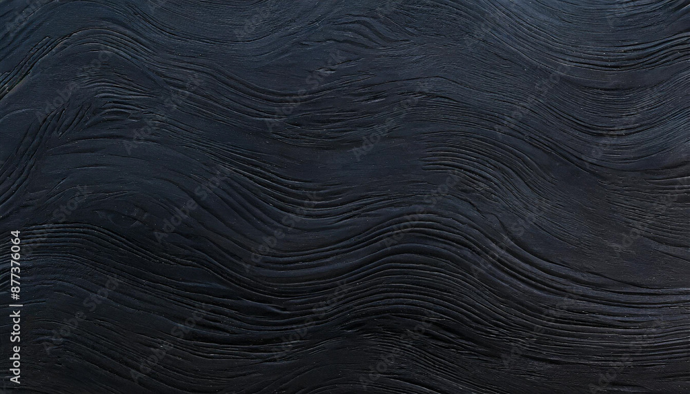 Poster black marble with white divorces and wavy pattern. abstract background with thin infinite lines.
