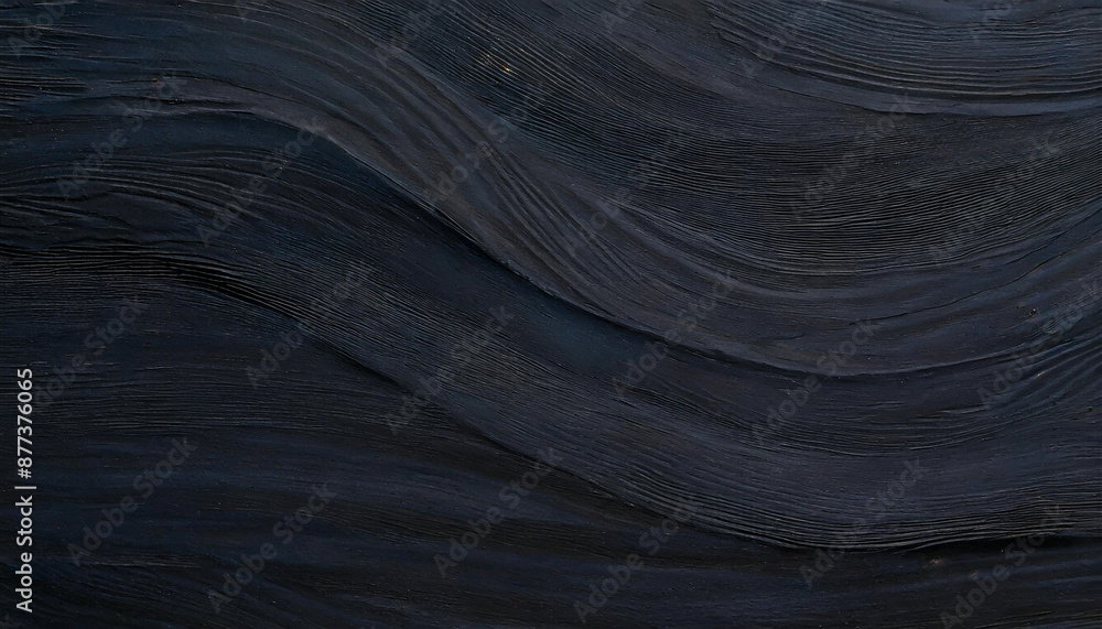 Poster black marble with white divorces and wavy pattern. abstract background with thin infinite lines.