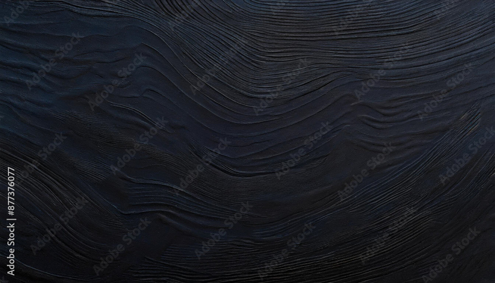 Poster black marble with white divorces and wavy pattern. abstract background with thin infinite lines.