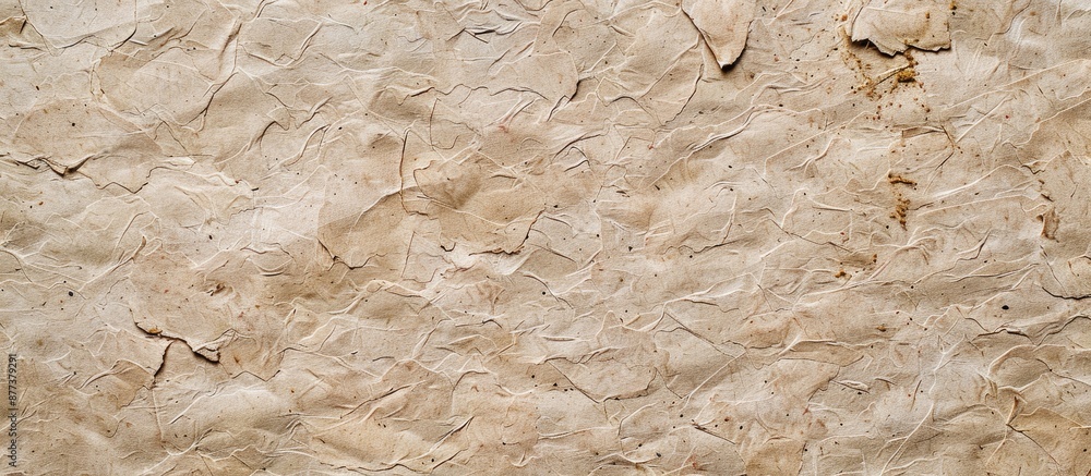 Poster background with a natural texture on recycled paper ideal for copy space image