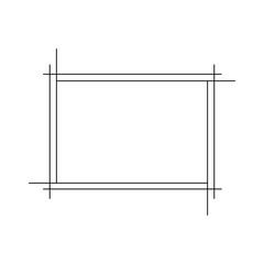 Obraz premium Modern Frame Illustration