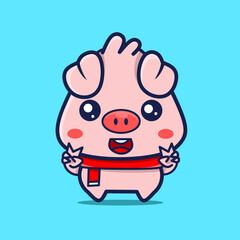 pig cartoon