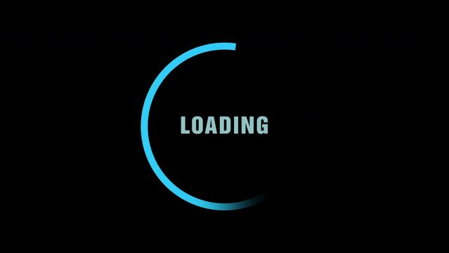 Internet Loading Screen Loop Generic Design
