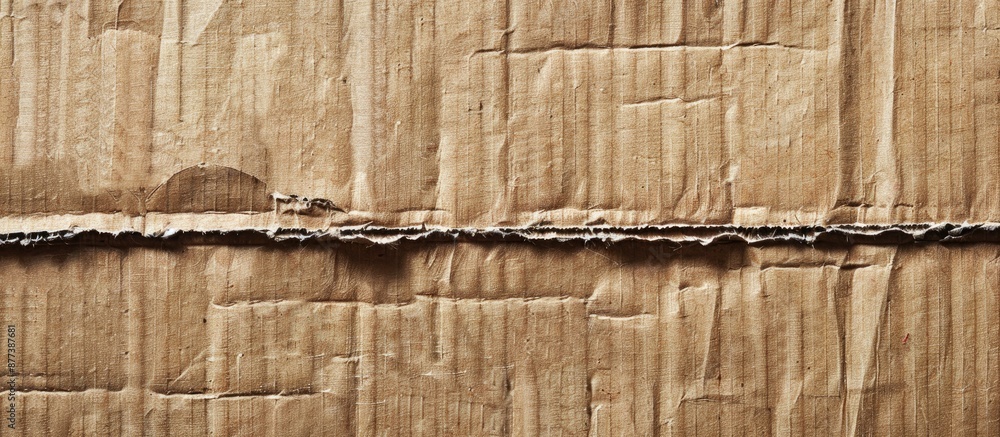 Poster background of textured cardboard with copy space image
