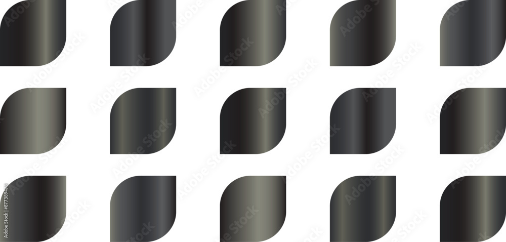 Poster swatches collection. realistic gradient color set. abstract vector set of color metallic gradients. 