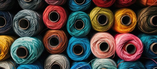 A functional tool used in the textile industry to affix labels with a background for customized content in images. Copy space image. Place for adding text and design