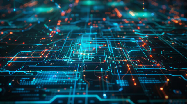  A Network of Lines Represents the Intricacy and Speed of Fiber Optic Technology, Propelling Us into a Future of Seamless Connection
